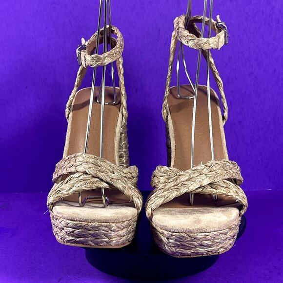 Gabrielle Union Women's Marianne Woven Platform Sandals Shoe Size 9-NEW‎ - Picture 2 of 8